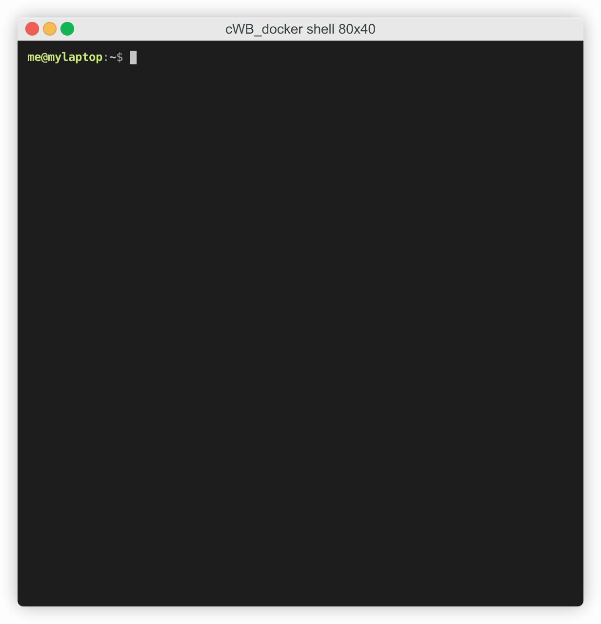 Getting started with cWB Docker